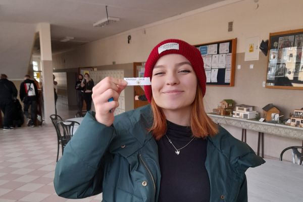 młodzież ZSB i KU w Życzliwym Dniu