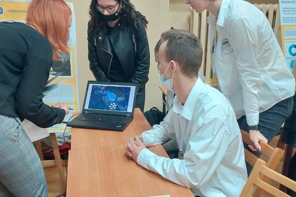 młodzież ZSB i KU na Festiwalu