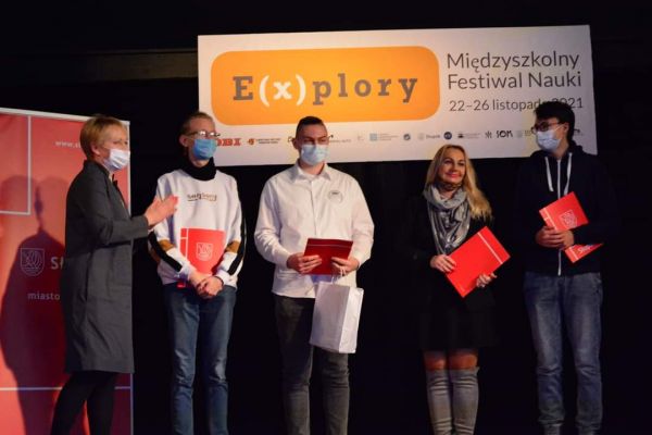 młodzież ZSB i KU na Festiwalu